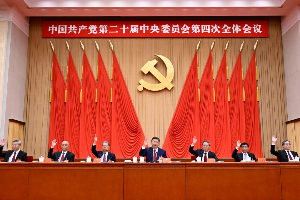 The fourth plenum was held in Beijing from Monday to Thursday. Photo: Xinhua