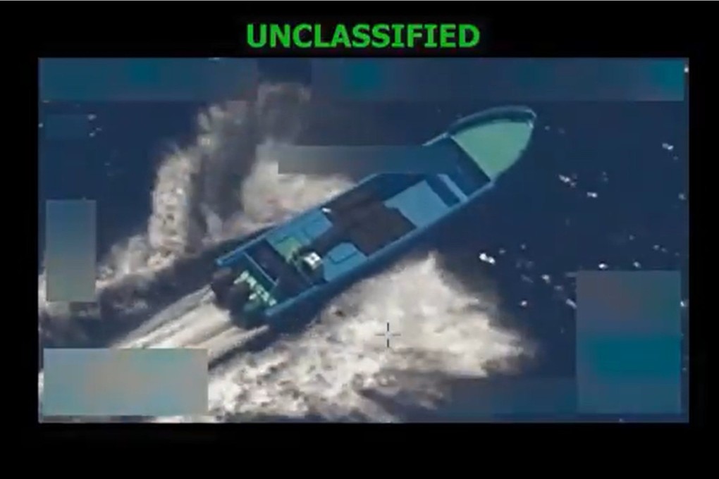 US Defence Secretary Pete Hegseth announced the strike on another alleged drug boat in a social media post on Wednesday. Image: X/SecWar