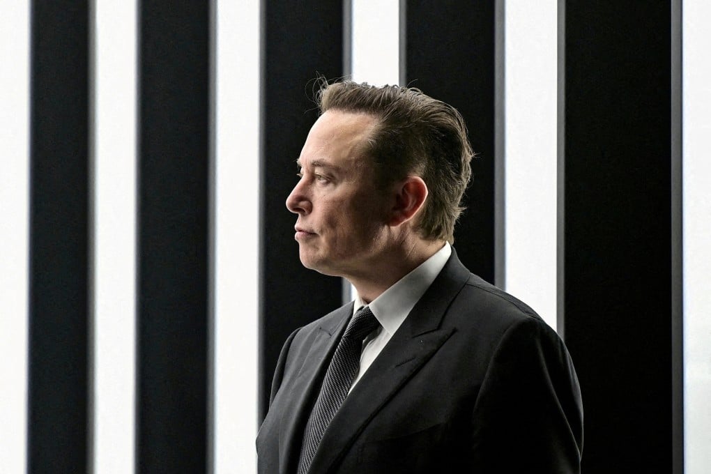 Elon Musk attends the opening ceremony of the new Tesla Gigafactory for electric cars in Gruenheide, Germany, on March 22, 2022. Photo: Pool via Reuters