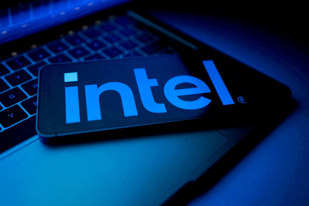 The Intel logo appears in this illustration created on August 25, 2025. Photo: Reuters
