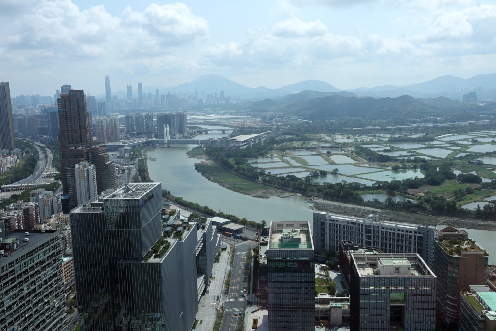 A view of the Hetao Shenzhen-Hong Kong Science and Technology Innovation Cooperation Zone on April 24. Photo: Edmond So
