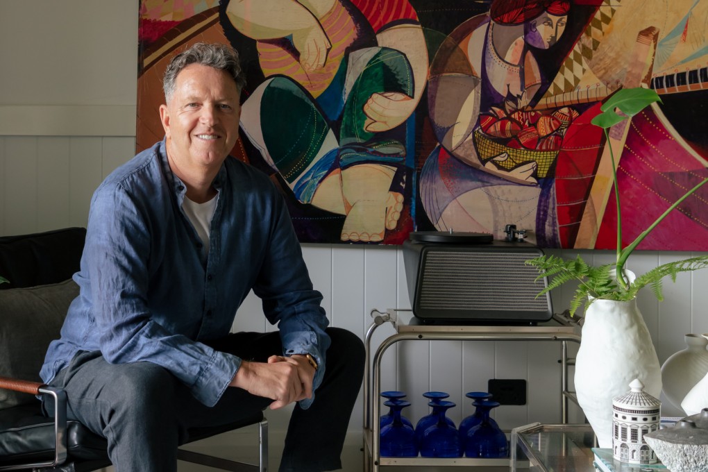 Ross Urwin, co-founder of creative agency Studioinfra and a Lane Crawford consultant, at his home in Mullumbimby, Byron Shire, Australia. Photo: Aaron Chapman