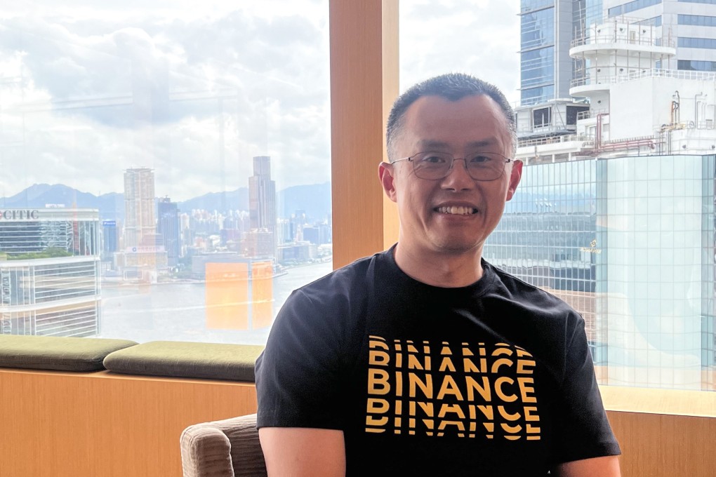 Binance founder Zhao Changpeng in Hong Kong on August 28. Photo: SCMP