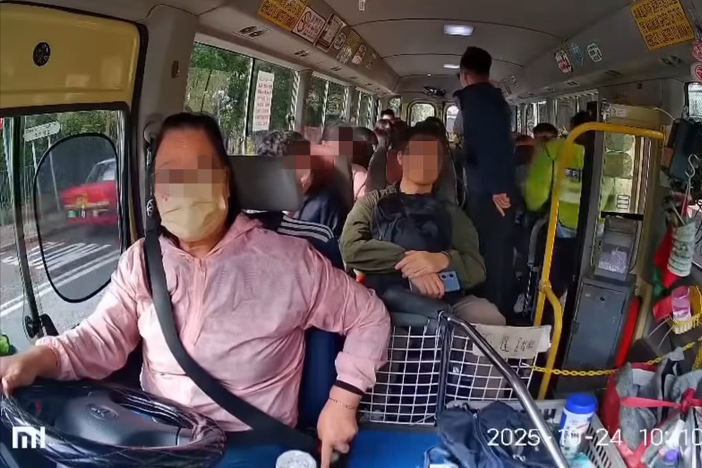 Police launched an undercover traffic law enforcement operation in Kowloon East on Friday, issuing tickets to 31 passengers found not wearing seatbelts. Photo: Handout