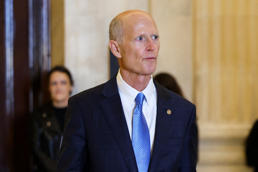 Florida Republican Senator Rick Scott was one of 38 signatories in a letter urging US President Donald Trump to show support for Jimmy Lai when he meets with Chinese President Xi Jinping next week in South Korea. Photo: Reuters