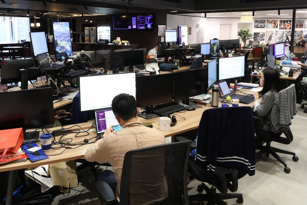 The SCMP office. Photo: SCMP