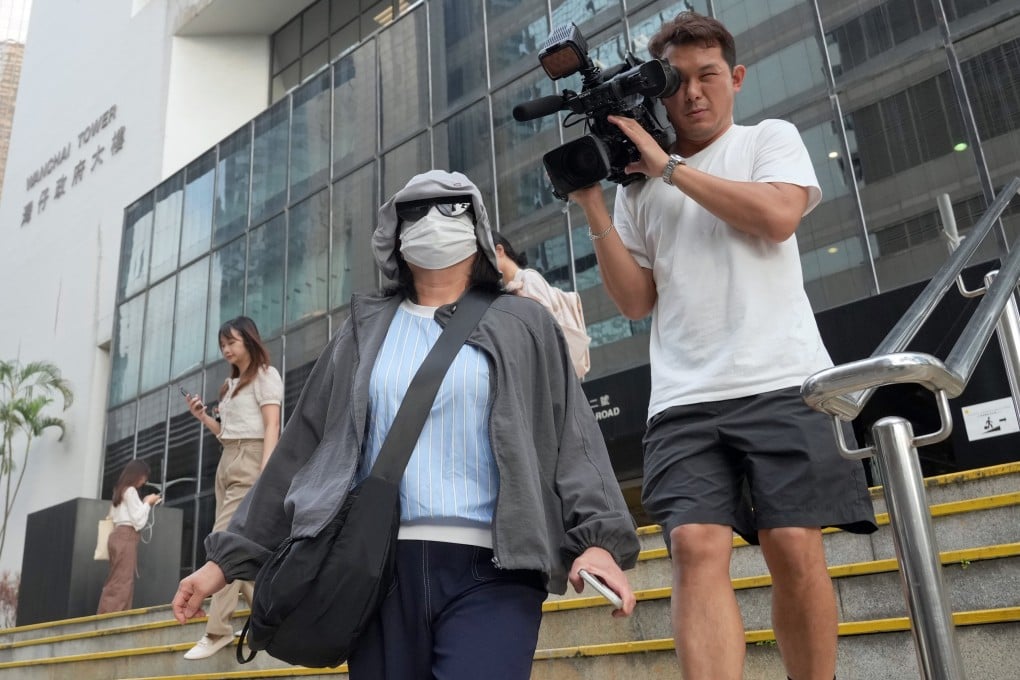 Jenny Li leaves the District Court in Wan Chai in June. Photo: May Tse