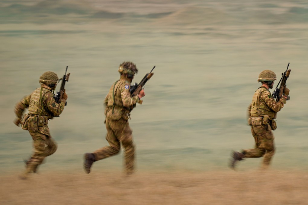 In February, soldiers took part in the Steadfast Dart 2025 exercise in Romania, which involved approximately 10,000 troops from nine nations, making it Nato’s largest planned operation for this year. Photo: AP