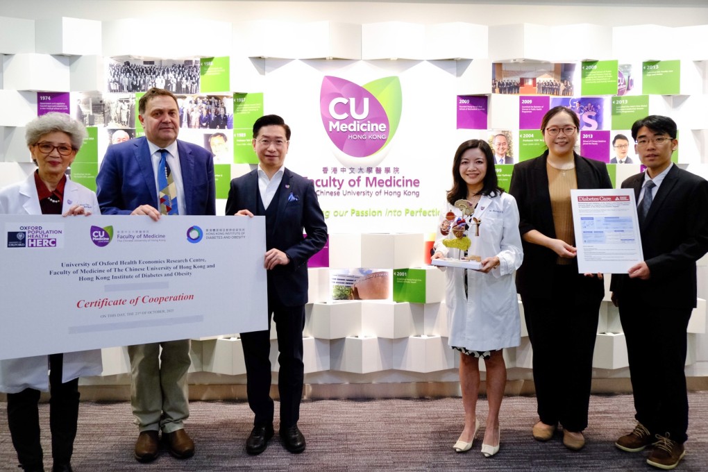 CUHK collaborated with Oxford University to develop the tailor-made predictive model that can estimate the lifetime risk of diabetic patients. Photo: Emily Hung