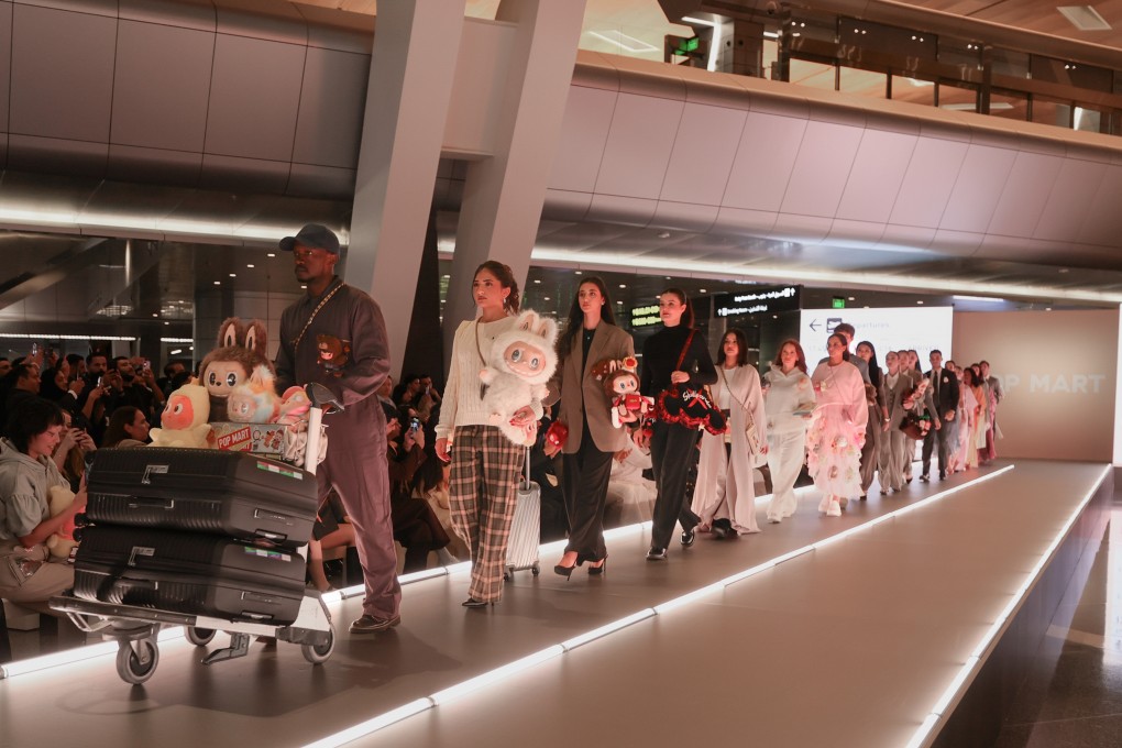 Pop Mart’s first store in the Middle East is at Hamad International Airport in Doha, capital of Qatar. Photo: Handout