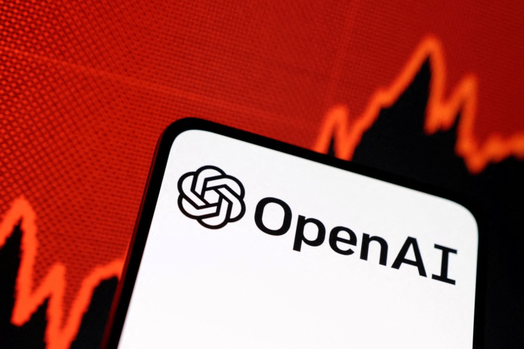 The OpenAI logo and rising stock graph are seen in this illustration taken February 3, 2023. Photo: Reuters