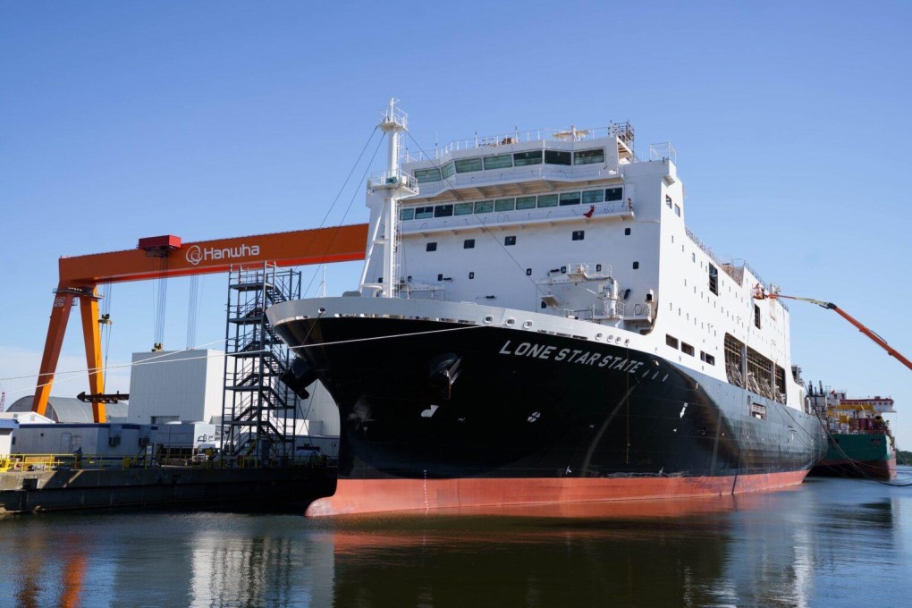 A National Security Multi-Mission vessel pictured at Hanwha Philly Shipyard in Philadelphia, Pennsylvania. Photo Hanwha Philly Shipyard