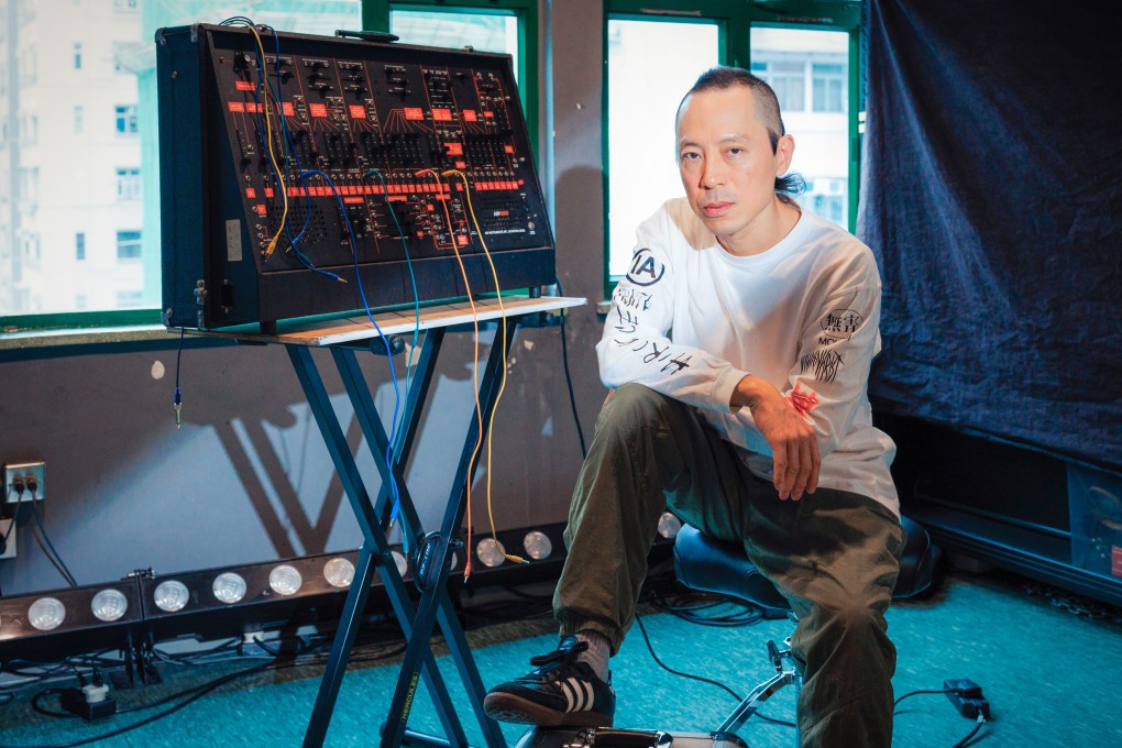Steve Hui Ngo-shan, aka experimental musician Nerve, pictured in his studio in Wan Chai, Hong Kong. Photo: Eddie Huynh