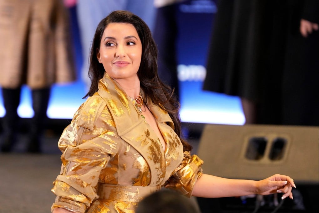 South Asian music is trending globally, with artists including Nora Fatehi gaining online fans and influencing music charts. Photo: AP