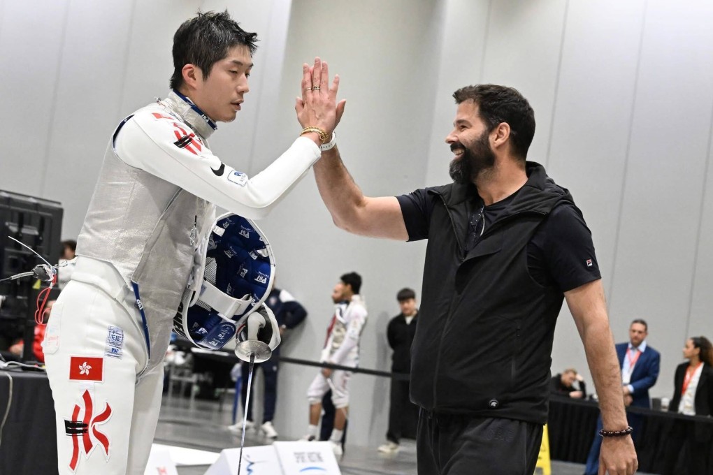 Greg Koenig is hungry for more success after moulding Cheung Ka-long into a two-time Olympic champion. Photo: International Fencing Federation