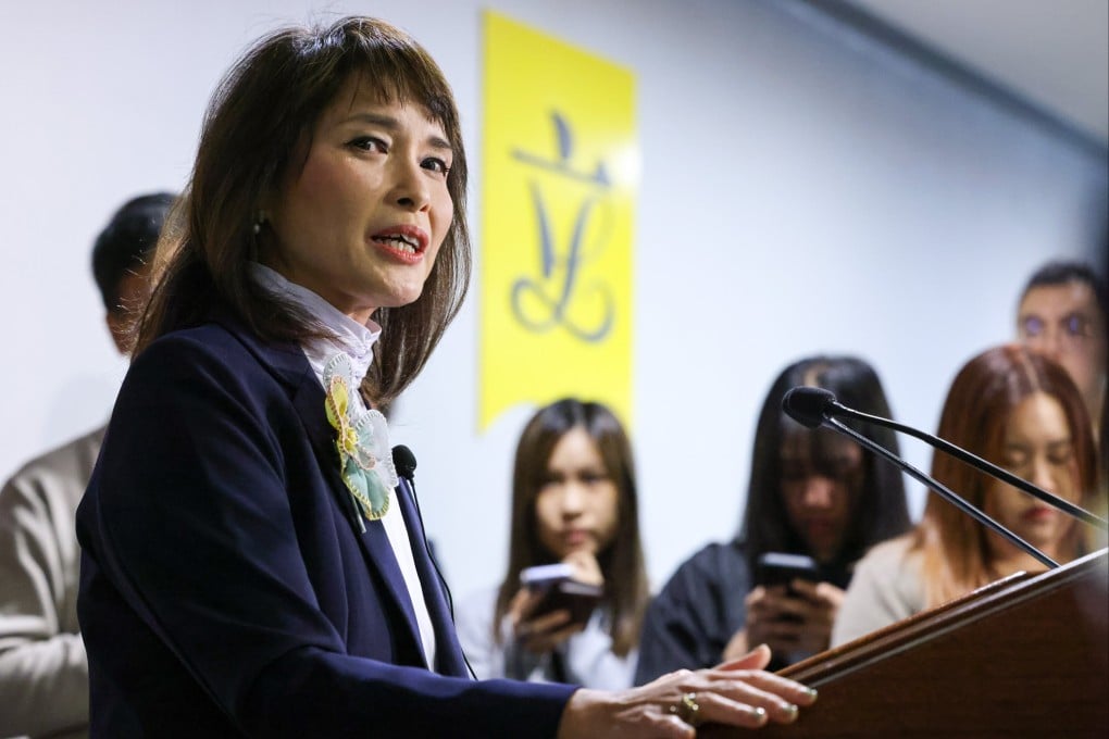 Known for her outspoken views, Doreen Kong declared recently that she was ending her career as a lawmaker to return to her legal practice. Photo: Nora Tam