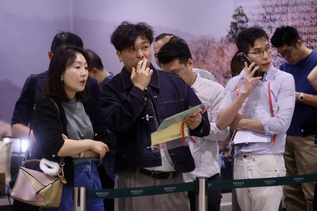 Anxious buyers snapped up all of Wheelock Property’s Spring Garden project within two hours. Photo: Jonathan Wong
