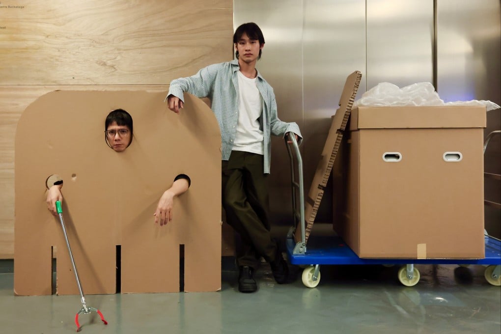 (From left) Nadim Abbas (visual) and Chan Wai-lok (choreography) will premiere No Time To Die: An Inert Liquid Assembly on November 20 in Hong Kong. Photo: Jonathan Wong