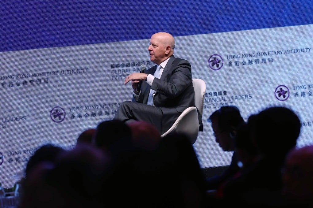 David Solomon, chairman and CEO of Goldman Sachs. Photo: Edmond So