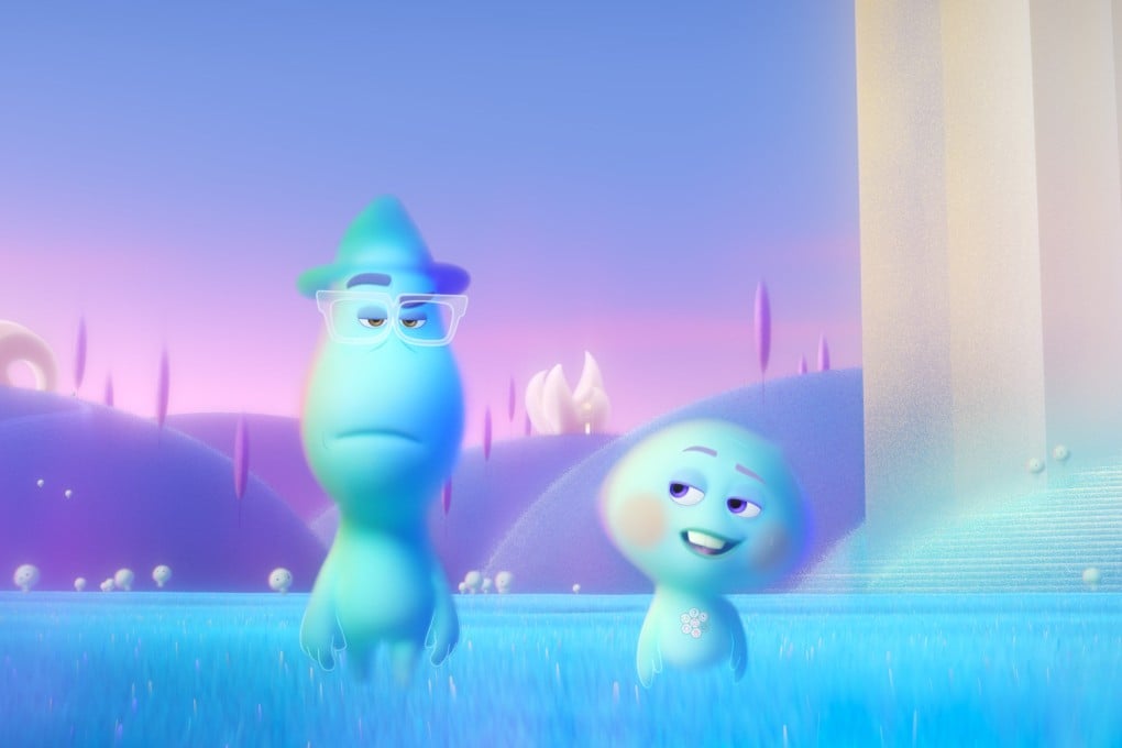 A screen grab from Soul, starring Jamie Foxx and Tina Fey, one of 10 animated films focusing on the afterlife. Photo: Disney/Pixar