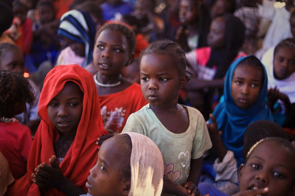 Displaced children from El-Fasher at a camp in Tawila, Darfur region, Sudan. Photo: Norwegian Refugee Council via AP
