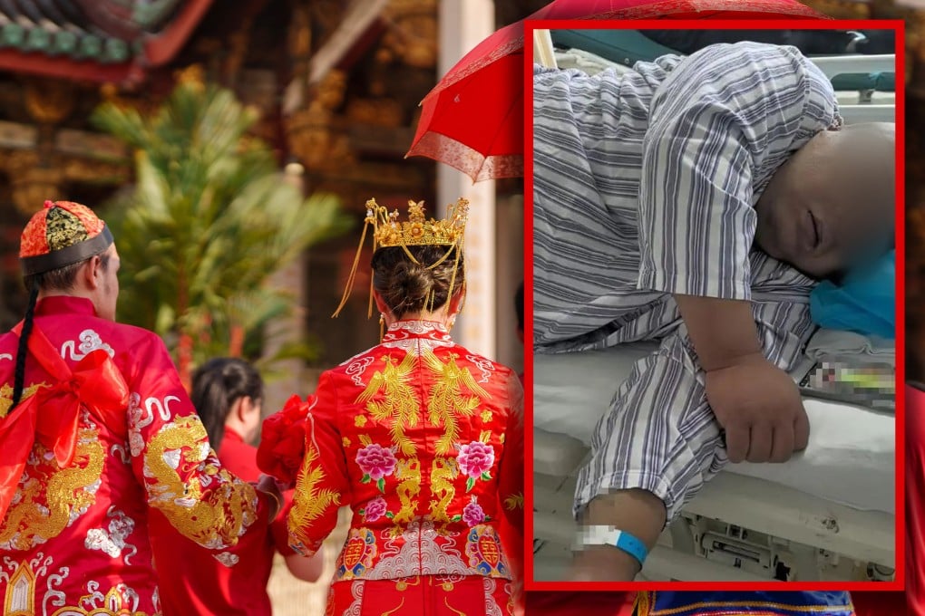 An overweight Chinese man died three days after having gastric bypass surgery in a bid to look more slim to impress his girlfriend’s parents. Photo: SCMP composite/Shutterstock/Douyin