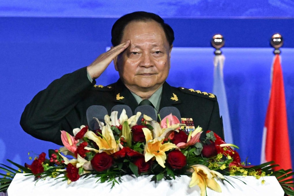 General Zhang Youxia, vice-chairman of the CMC and a Politburo member, said the military must “strengthen political guidance to forge loyalty”. Photo: AFP