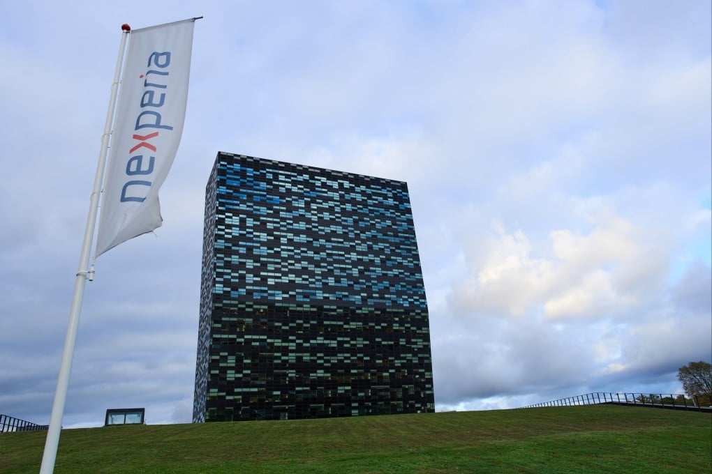 The head office of Chinese-owned chipmaker Nexperia is seen in Nijmegen, Netherlands, on October 14, after the Dutch government took control of the semiconductor company over governance shortcomings. Photo: AP