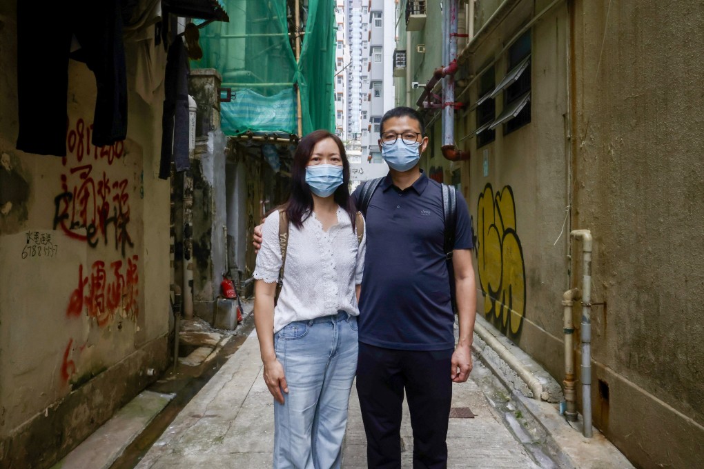 The controversial case was first filed with the Medical Council by mainland Chinese parents Li Zhijian (right) and Peng Hongying in 2010. Photo: Jonathan Wong