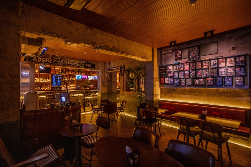 The interior of Changsha cocktail bar CMYK. Photo: Handout