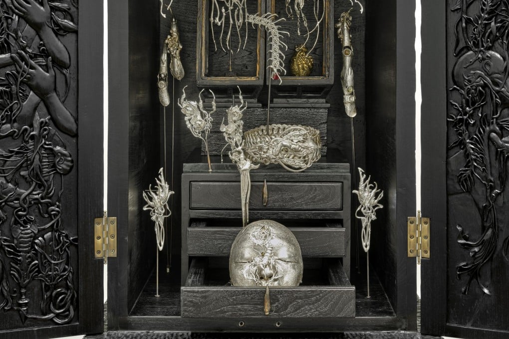 The Body Is A Temple, The Memory Is The Sea by Galuh Anindita is one of the pieces featured at Thresholds, for which Bali-based curator Galuh Sukardi brought together nine contemporary artists with ties to Indonesia. Photo: White Cube