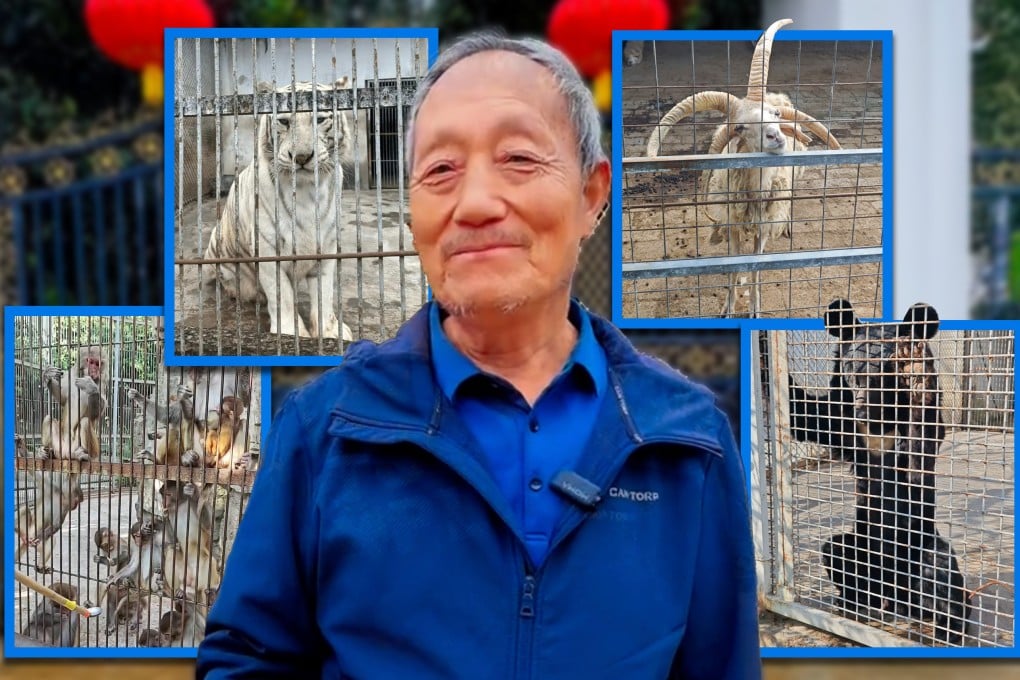 A small zoo in China has gone viral because it cares for more than 20 nationally protected animals. Photo: RedNote