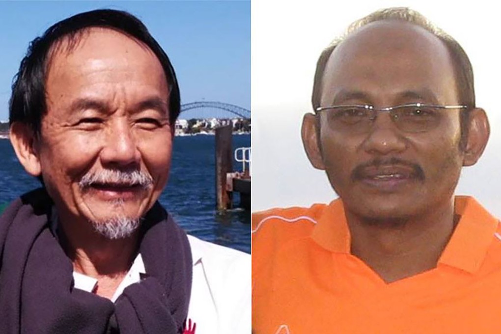 Malaysian activists Raymond Koh (left) and Amri Che Mat. Koh was abducted in February 2017, while Amri went missing in November 2016. Photo: Facebook