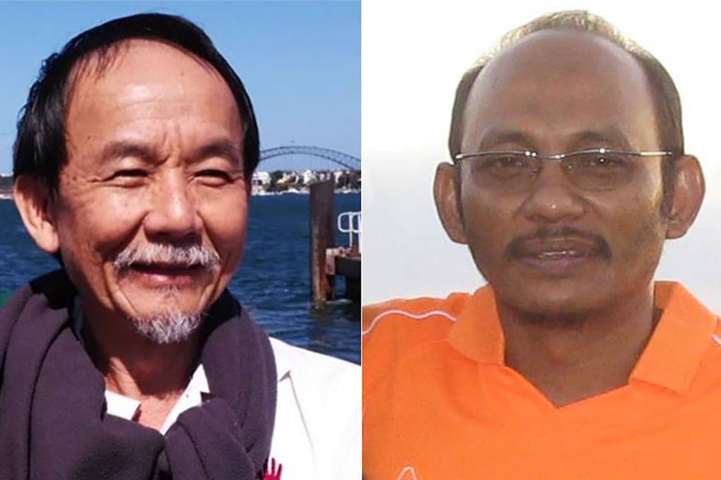 Malaysian activists Raymond Koh (left) and Amri Che Mat. Koh was abducted in February 2017, while Amri went missing in November 2016. Photo: Facebook