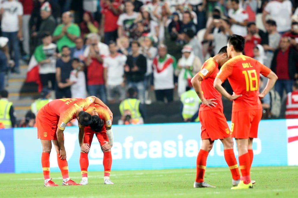 China’s men’s football team have suffered multiple disappointments in recent years. Photo: EPA-EFE