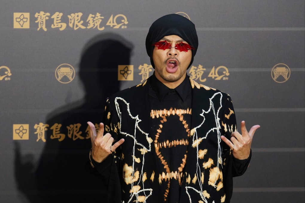 Malaysian singer Namewee at the 2020 Golden Melody Awards in Taipei. Photo: AP