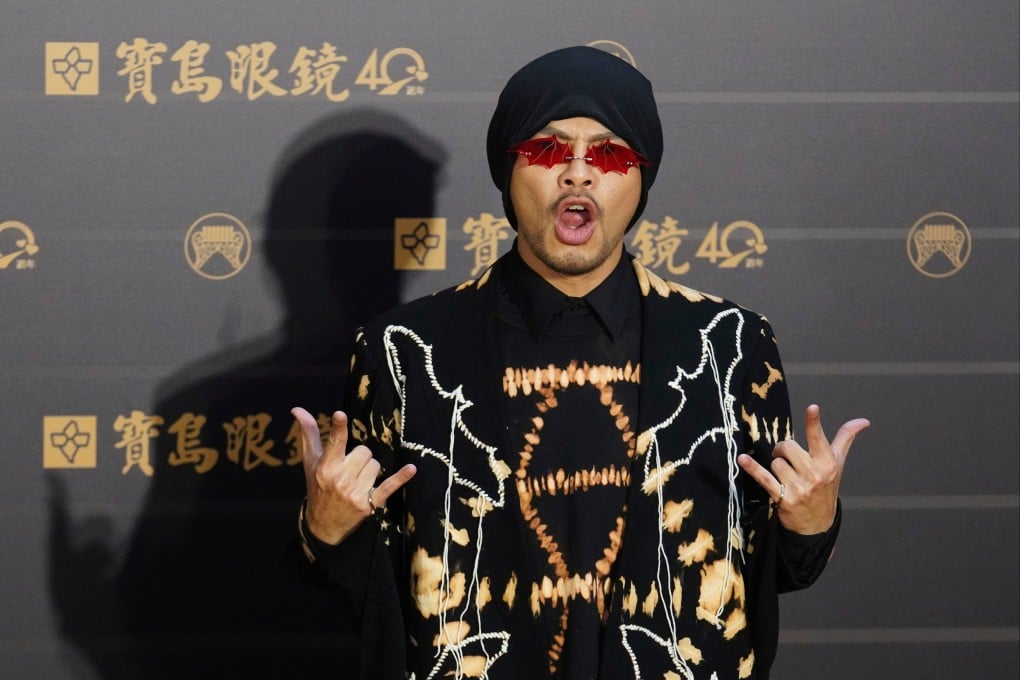 Malaysian singer Namewee at the 2020 Golden Melody Awards in Taipei. Photo: AP
