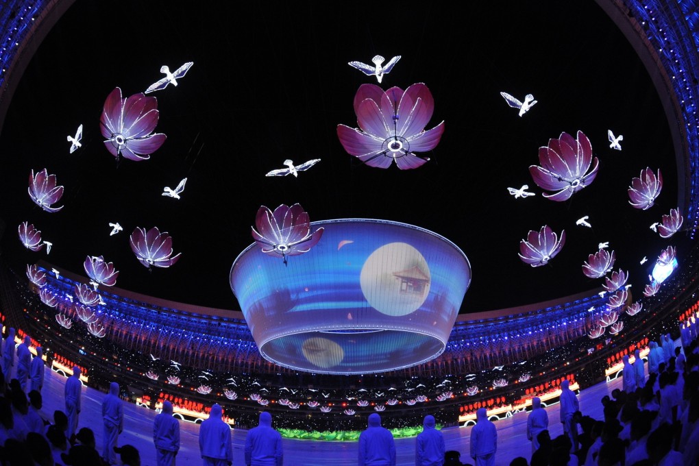 The opening ceremony of the 11th Chinese National Games in Jinan, Shandong province, in 2019. Hosts Shandong finished top of the table. Photo: Xinhua