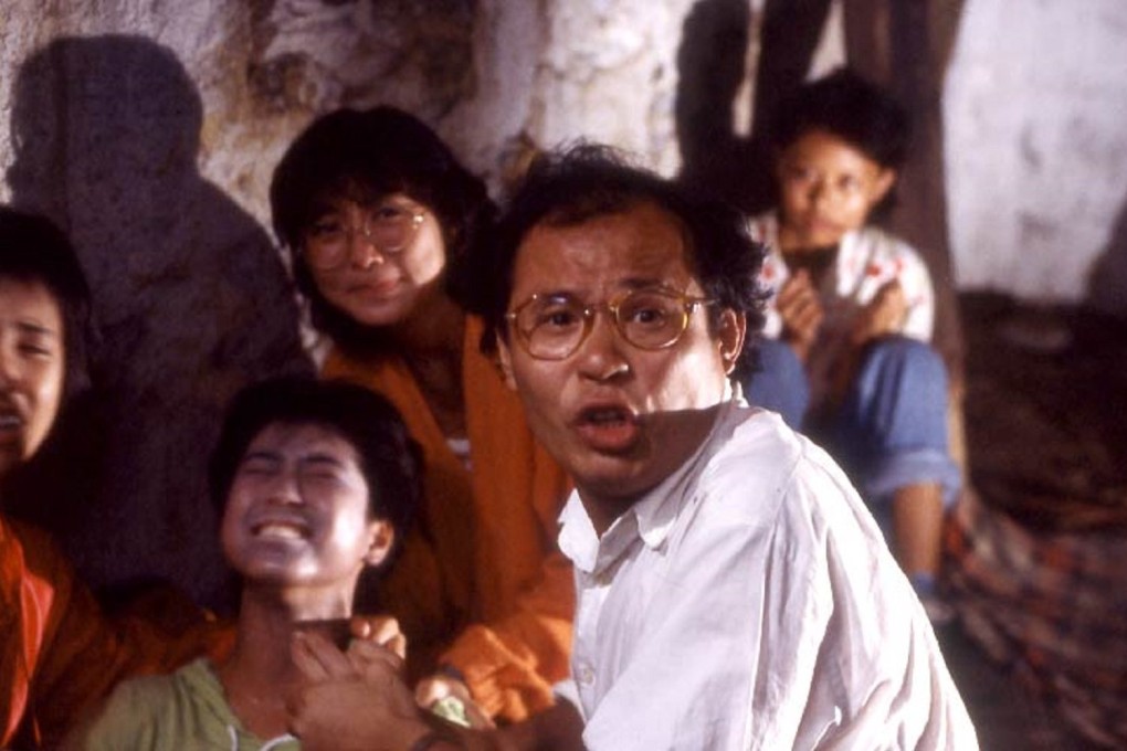 John Sham (front) in a still from gory Hong Kong horror film The Island (1985), directed by Leong Po-chih.