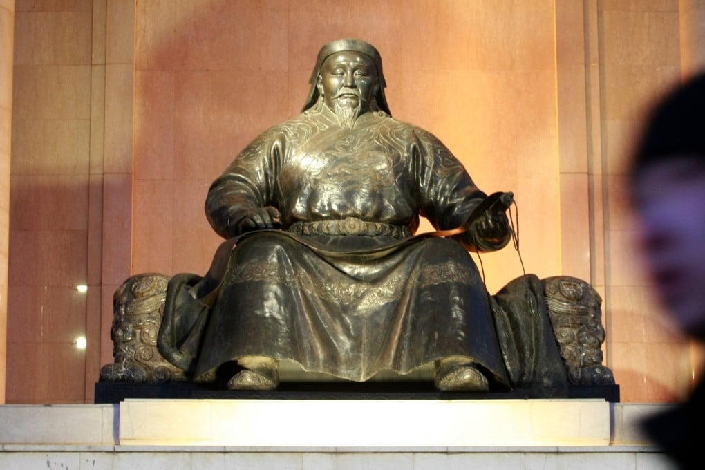 A statue of Kublai Khan, China’s first Mongol emperor, in the Mongolian capital Ulaanbaatar. The Yuan dynasty brought about big changes in China, but also a big increase in the country’s influence across Eurasia. Photo: AFP