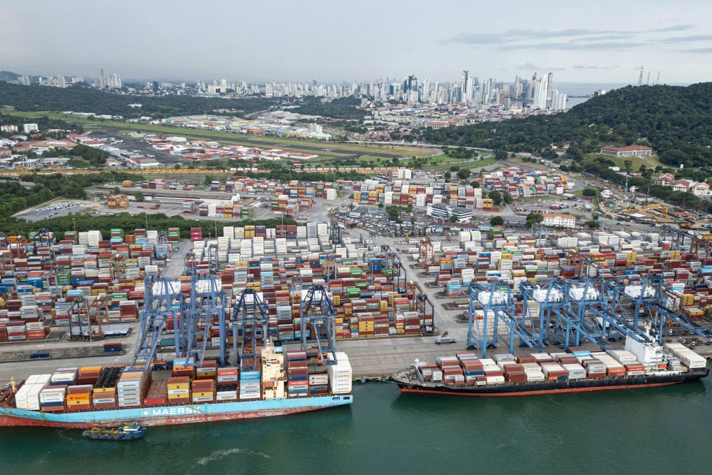 The Port of Balboa at the Pacific entrance of the Panama Canal. Photo: AFP