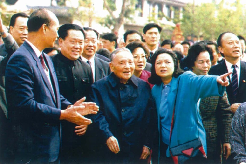 Deng Xiaoping’s daughter points out the sights in Shenzhen during his Southern Tour in 1992. Deng’s observation during that tour, “The Middle East has oil, China has rare earth elements,” has figured prominently of late. Photo: AP