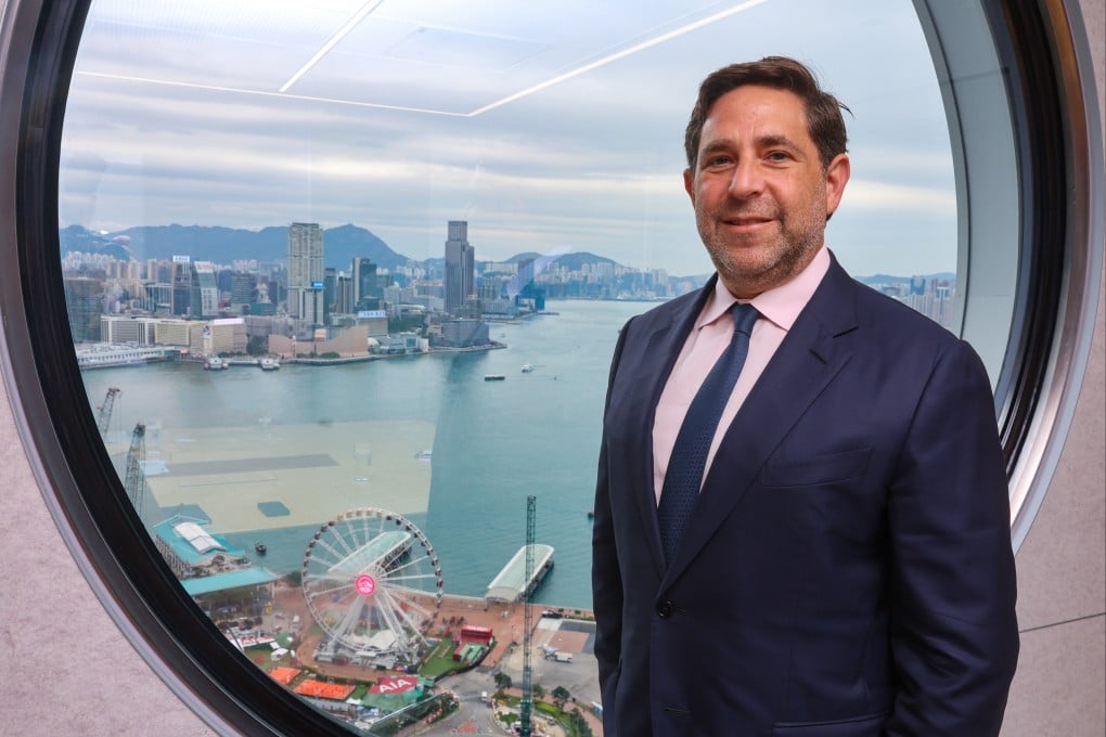 Andrew Schlossberg, Invesco president and CEO, pictured on November 4, 2025. Photo: Edmond So