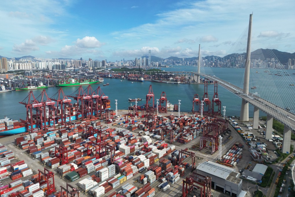 A view of Hong Kong’s Kwai Tsing Container Terminals in Tsing Yi. Photo: Dickson Lee
