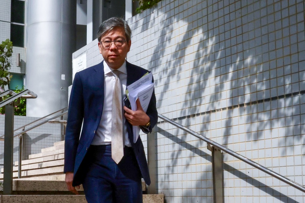 Kenneth Lam, 57, appeared in Kowloon City Court for a second time on Monday. Photo: Jonathan Wong