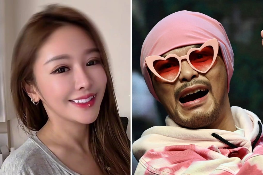 Malaysian rapper singer Namewee (right) has been detained in connection with the death of Taiwanese influencer Iris Hsieh (left). Photos: Handout