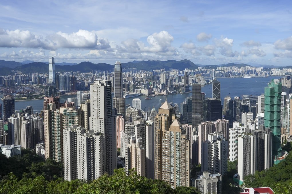 Victoria Harbour pictured from The Peak on August 31, 2025. Photo: Sun Yeung