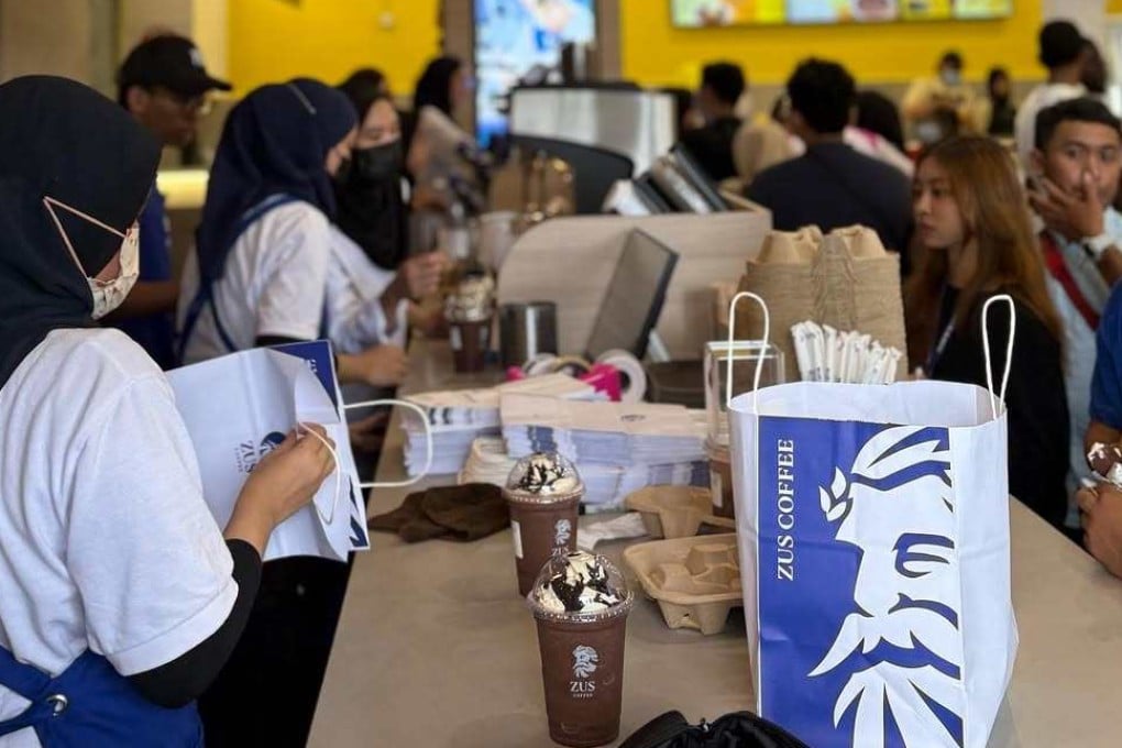 The incident happened at one of Zus Coffee’s outlets in Malaysia. Photo: Instagram/zus.coffee