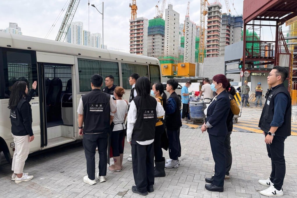 Officers searched 47 locations across the city in the eight-day operation, combing through locations such as restaurants, retail shops and entertainment venues. Photo: Handout