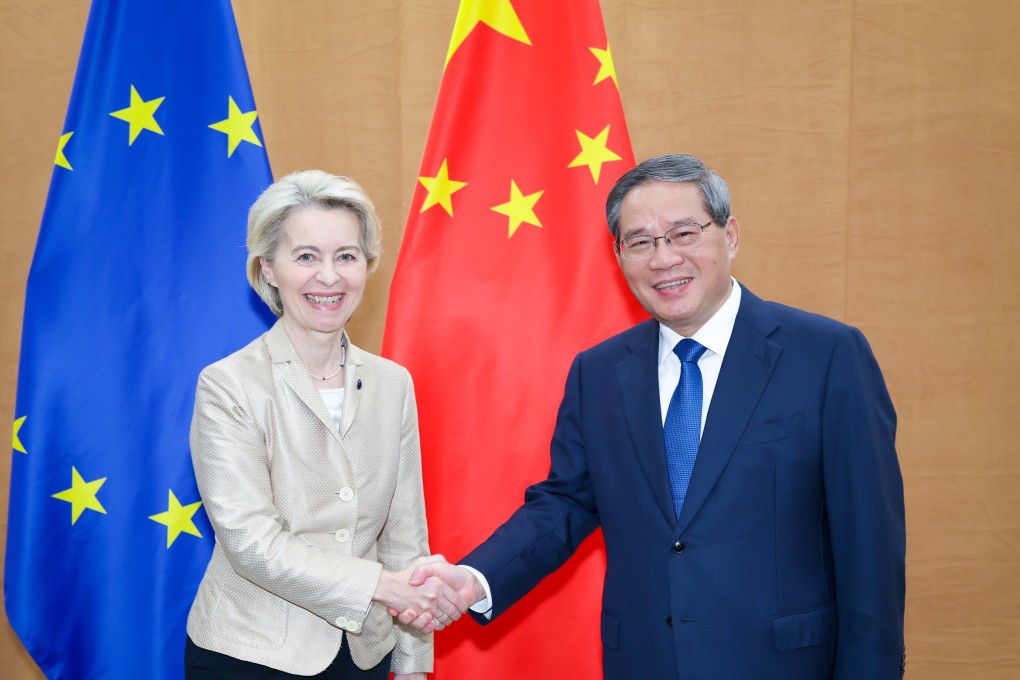 Chinese Premier Li Qiang meets with European Commission President Ursula von der Leyen in New York, the United States, on September 24. Photo: Xinhua